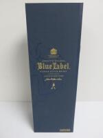 Johnnie Walker Blue Label Blended Scotch Whisky, 70cl. Comes in Presentation Case.