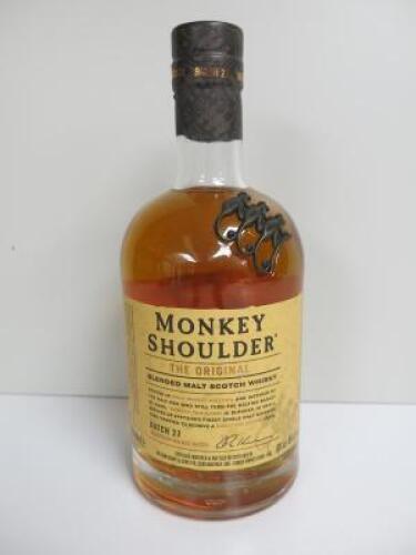 Monkey Shoulder The Original Batch 27 Blended Malt Scotch Whisky, 70cl.