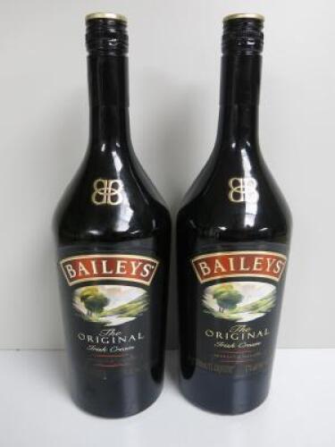 2 x Bottles of Baileys The Original, 100cl.