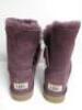 Pair of UGG Boots in Mauve, Size UK5. Comes with Original Box. - 4