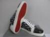 Pair of Christian Louboutin Orlato Spike Flats, Size 45. Appear New/Unused. - 2