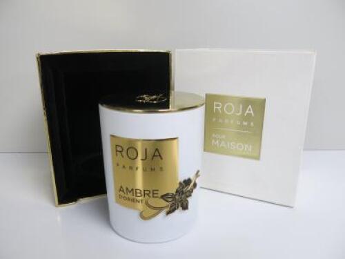 Roja Parfums Ambre D'Orient Candle. Burn Time 60Hrs. Comes with Original Box.