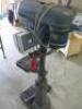 New Progress No1 Pedestal Drill, Model 76 6/05/343 with Small Machine Vice. - 10