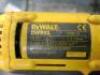 DeWalt XRP 18v Cordless Drill (Note No Charger) & PTO Impact Driver with 2 Batteries & Charger in Case. - 3