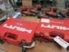 Hilti 11v Hammer Drill in Case & Hilti 110v 110v ST18 in Case. - 6