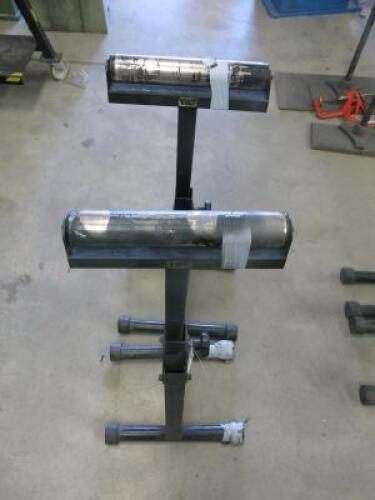 Pair of Adjustable Roller Stands.