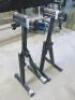 Pair of Adjustable Roller Stands. - 2