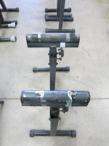 Pair of Adjustable Roller Stands.