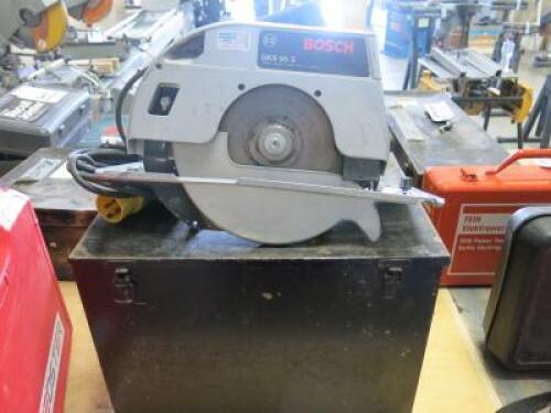 Bosch GKS 85A 110v Skill Saw with Metal Case.