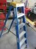 5 Tread Diamond Fibreglass Step Ladder. - 5