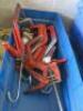 Plastic Bin with 15 Assorted Clamps. - 3