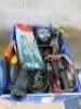 Crate Containing Assorted Tools, Drill Bits, Alun Keys Etc (As Viewed).