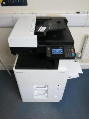 Kyocera Ecosys M8124 CIDN All-In-One Copier, Printer & Fax. Total Copy Count 114,426.