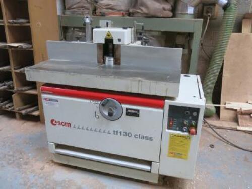 SCM TF 130 Class Spindle Moulder, Year 2008.