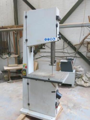 Mini Max S500P Bandsaw, S/N TR009663 - 500mm Throat Depth, Year 2008.