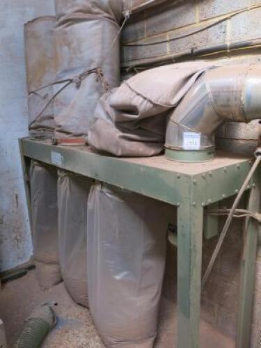 Woodwork Dust Control Company 3 Bag Dust Extractor,