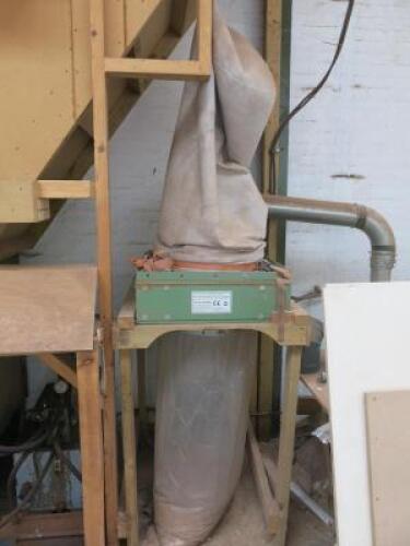 Woodwork Dust Control Company Single Bag Dust Extractor,