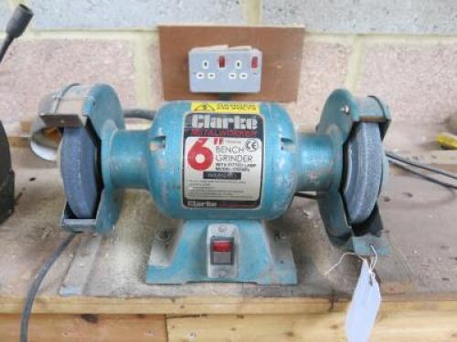 Clarke 6" Bench Grinder