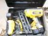 DeWalt DC618 Finishing Nailer. Comes with 2 Battery's, Charger & Carry Case. Appears Unused. - 4