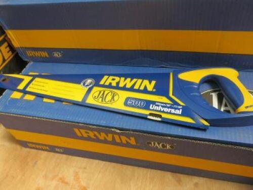 29 x New Irwin 500 Universal Saw.