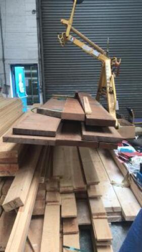 5 x Assorted Lengths & Widths of 15ft Hard Wood.