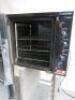 Blue Seal 32 Max Electric Turbofan Oven on Stand, Model E32M, S/N 452392. Size H155 x W70 x D80cm. NOTE: requires plug. - 3