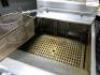 Lincat Twin Basket Electric Deep Fat Fryer. Comes with 2 Baskets. Size H105 x W60 x D75cm. - 4