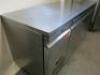 Williams Stainless Steel 3 Door Refrigerated Counter, Model LJISA JADE, S/N 583089. Size H85 x W185 x D65cm. - 7