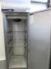 Xtra by Foster Stainless Steel Single Door Freezer, Model XR600L, S/N E5534334. - 3