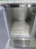 Adexa 3 Door Stainless Steel Prep Counter with Glass & Marble Top, Model PS90SG, S/N226292. Size H97 x W137 x D68cm. - 6