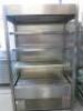 Foster Stainless Steel 3 Shelf Illuminated Multideck, Model FMPRO 1200NG, S/N E5393580. Size H195 x W120 x D75cm.