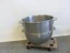 Hobart VML 80 Commercial Stainless Steel 80 Quart Mixing Bowl.