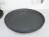 Quantity of Serving Trays to Include: 5 x Rectangle, 41 x Round, 5 x Oval & 20 Round in Stainless Steel. - 5