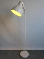 Tall Freestanding Lamp in Cream. Size H180cm.