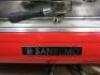 San Remo 3 Grp Espresso Coffee Machine In Red, Model Verona, IVM310113806, S/N M61391. - 2