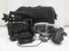 Sony PXW-FS7 4K XDCAM Professional Digital Camcorder, S/N 0030116. Comes with Sony Side Handle Adapter, Sony 3.5" External Screen & Bar Attachment, Sony XQD Card Reader, Sony Remote Commander, Small Rig Shoulder Pad, Eye Piece, Hawkwoods V-Lock Adapter, S - 2