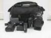 Canon Cinema EOS C300 Camcorder, Model C300, S/N 533450200073. Comes with Viewfinder, Top Handle, Canon Battery Charger, Model CG-940, 1 x Canon BP-955 Battery Pack, & 2 x SWIT S-8845 Battery Packs & Petrol Camera Bag. - 2