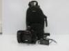 Blackmagic Design Pocket Cinema Camera 6K Pro. Comes with Power Supply, Hawk-Woods BP-BM4 Blackmagic Pocket Adapter Small Rig Design For 6K Pro, Sound Cables & Amazon Basics Soft Shoulder Bag.