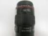 Canon Ultrasonic Macro Lens EF-100mm f2.8L USM Lens with Soft Carry Bag & ET-73 Hood. - 6