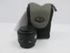 Canon Lens EF 50mm f.1.8 II Lens with Lowepro Soft Carry Case.