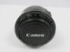 Canon Lens EF 50mm f.1.8 II Lens with Lowepro Soft Carry Case. - 6