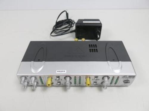 Behringer Mini Amp, 4 Channel Headphone Amp, Model AMP800. Comes with Power Supply.