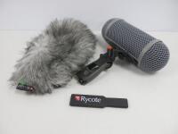 1 x Sennheiser MKH 8060 Shot Gun Microphone with Rycote Microphone Modular Windshields with Windjammer & Brush.