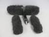 3 x Rycote Microphone Windshields to Include 1 x Model U150 & 2 x Rycote Softie. - 2