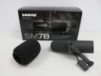 Shure Legendary Vocal Microphone, Model SM7B. Comes in Original Box.