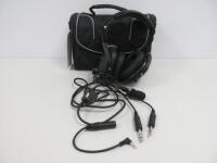 Flightcom Classic 4DX Headset. Comes In CasePax Carry Bag.