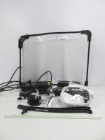 Falcon Eyes RX-18TDX II Roll-Flex ll LED Light with Controller, Switching Power Supply, Leads, Soft Box & Carry Case.