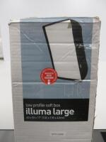 Illuma Large Low Profile Soft Box, Size 40 x 53 x 17".