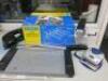 Office Paper Equipment to Include: Rapesco 4400 Heavy Duty Easy Punch in Box, Paper Cutter & 3 x Hole Punches.