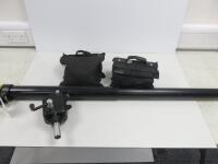 Manfrotto 425B Mega Boom. Comes with 2 x Manfrotto Sand Bags.